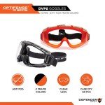 Defender DVP2 Clear Safety Goggles - Eye Protection