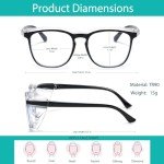 Feaglo Anti-Fog Blue Light Blocking Safety Glasses