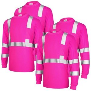 High Visibility Reflective Safety Shirts for Women