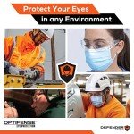 Defender DVP2 Clear Safety Goggles - Eye Protection