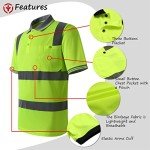 High Visibility Reflective Safety Polo Shirt for All
