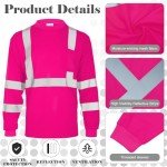 High Visibility Reflective Safety Shirts for Women