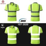 High Visibility Reflective Safety Polo Shirt for All
