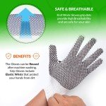 PVC Dotted Grip Gloves - 24 Pack Set
