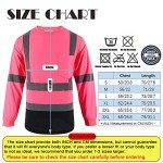 Hi-Vis ANSI Class 3 Long Sleeve Safety Shirts