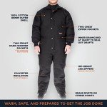 RefrigiWear Insulated Coveralls for Cold Weather
