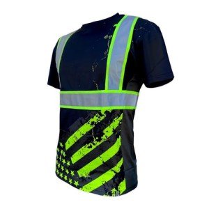 Hi-Vis Stealth Work Shirt - Breathable & Reflective
