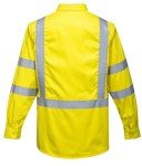 Portwest Hi-Vis FR Protective Shirt, Yellow, 5XL