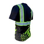 Hi-Vis Stealth Work Shirt - Breathable & Reflective