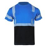 Men's Hi-Vis Reflective Safety Shirt - Royal Blue