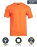 High Visibility Short Sleeve Safety Shirts - 4 Pack
