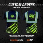 Hi-Vis Stealth Work Shirt - Breathable & Reflective