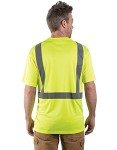 Men's Hi-Vis Yellow Safety T-Shirt, Large