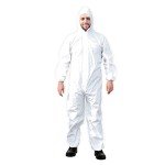 Ever Ready Disposable Microporous Coverall Suit - Large