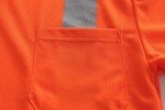 High Visibility Reflective Short Sleeve Safety Shirt