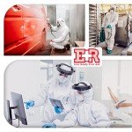 Ever Ready Disposable Microporous Coverall Suit - Large