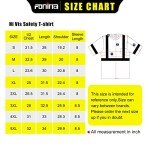 Reflective High Visibility Shirts for Men – 3 Pack