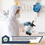 Disposable Hazmat Suit XL - Breathable & Water Resistant