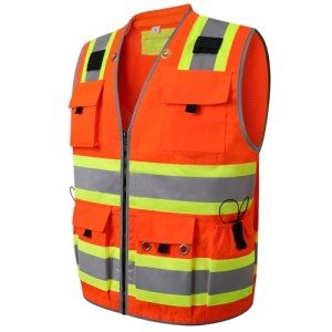 High Visibility Reflective Safety Vest for Workers