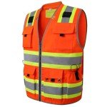 High Visibility Reflective Safety Vest for Workers