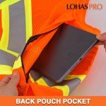 High Visibility Reflective Safety Vest for Workers