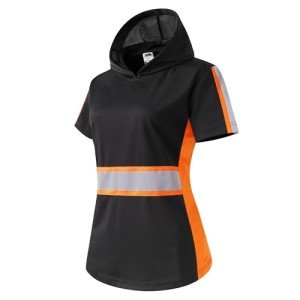 High-Visibility Reflective Women's Safety Shirt