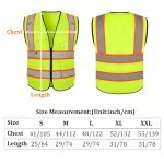 High Visibility Reflective Safety Vest - Custom Logo