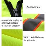 High Visibility Reflective Safety Vest - Custom Logo
