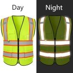 High Visibility Reflective Safety Vest - Custom Logo
