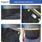 High Visibility Reflective Safety Vest - X Large
