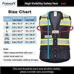 High Visibility Reflective Safety Vest - X Large