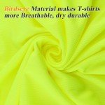 3-Pack High Visibility Reflective Safety Shirts for Men