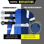 FONIRRA Men’s High Visibility Reflective T-Shirts 3-Pack