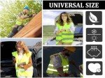 10PCS High Visibility Safety Vests Set
