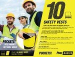Reflective Pocket Safety Vest Bulk Pack for All