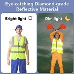 Reflective Safety Vest Set for Men and Women