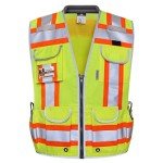 High Visibility Heavy Duty Reflective Safety Vest