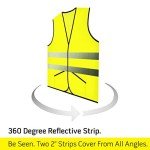 Reflective Pocket Safety Vest Bulk Pack for All