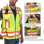 High Visibility Heavy Duty Reflective Safety Vest