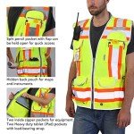 High Visibility Heavy Duty Reflective Safety Vest