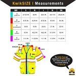 High Visibility Executive Safety Vest with 10 Pockets