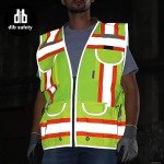 High Visibility Heavy Duty Reflective Safety Vest