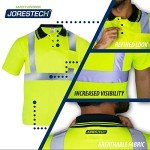 High Visibility Reflective Safety Polo Shirt - Yellow