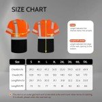 High Visibility Men's Work Shirt – Orange XL