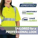 High Visibility Reflective Safety Polo Shirt - Yellow