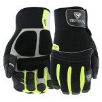 Waterproof Winter Work Gloves - HI-VIS Safety X-Large