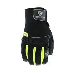 Waterproof Winter Work Gloves - HI-VIS Safety X-Large
