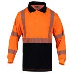 Men's Hi-Vis Reflective Polo Shirt - Class 3