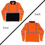 Men's Hi-Vis Reflective Polo Shirt - Class 3