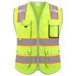 High Visibility Rhino Hit Reflective Safety Vest